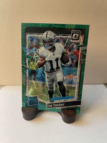 Panini Optic Donruss Tre Tucker Rated Rookie Green Velocity Ebay