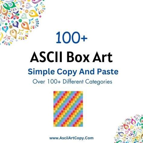 100+ ASCII Box Art (Simple Copy And Paste) | Box art, Ascii, Ascii art