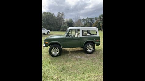 1972 Ford Bronco For Sale At Auction Mecum Auctions