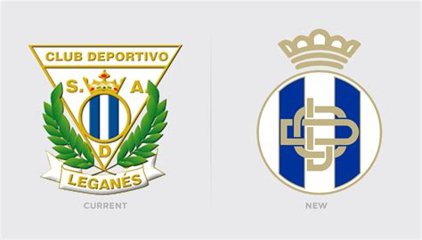 Updated CD Leganes Redesign Logo