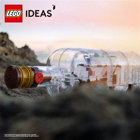 Brickfinder Lego Ideas Ship In A Bottle Sneak Peek