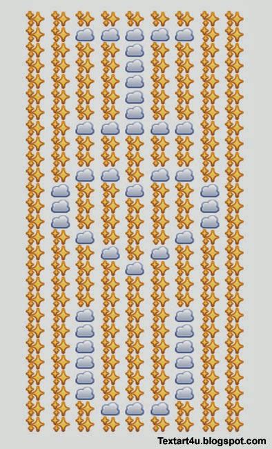 I Love You Emoji Art For Facebook Comments Cool Ascii Text Art 4 U