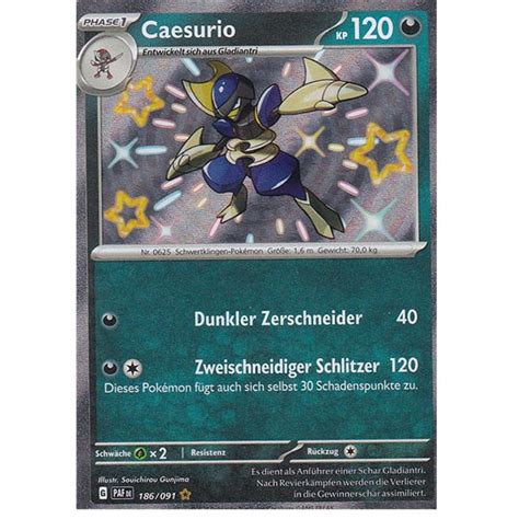 Caesurio PAF 186 091 Shiny Deutsch HolonCardshop