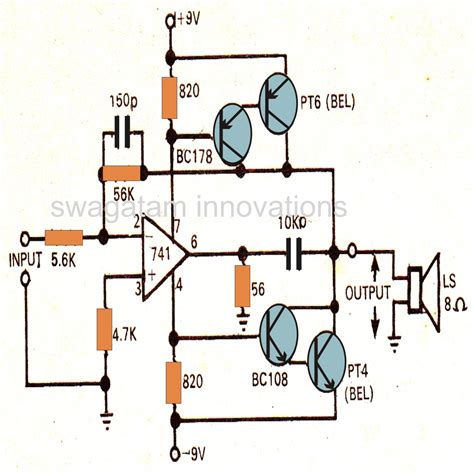 Ic 741 Circuit Diagram