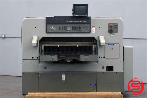 Polar Emc Programmable Paper Cutter Boggs Equipment