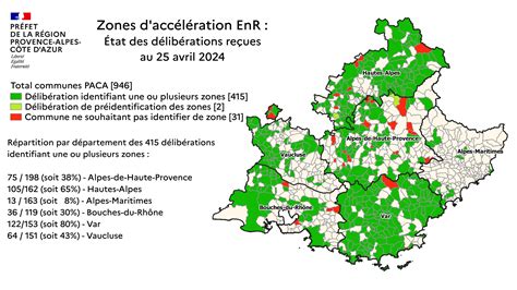 Zones d accélération EnR DREAL Provence Alpes Côte d Azur