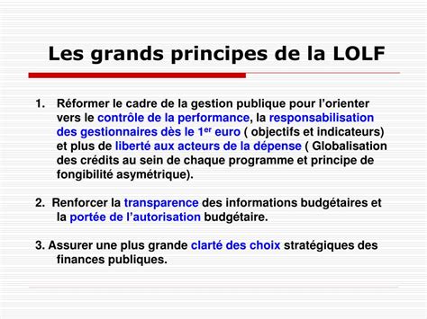 Ppt La Lolf Powerpoint Presentation Free Download Id910468