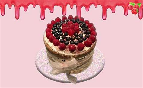 Recette Naked Cake Framboises Et Myrtilles Facile Pour La F Te Des