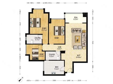 中环 国企次新房 双地铁 对中庭 精装出售，人居花照云庭二手房，328万，3室2厅，2卫，11559平米 成都安居客