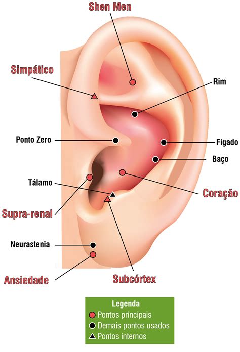 Pontos De Acupuntura Na Orelha Esquerda RETOEDU