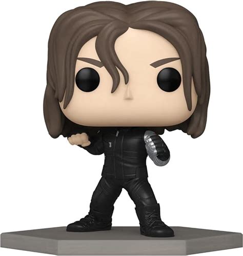 Funko Pop Marvel Civil War Build A Scene Bucky Amazon Exclusive