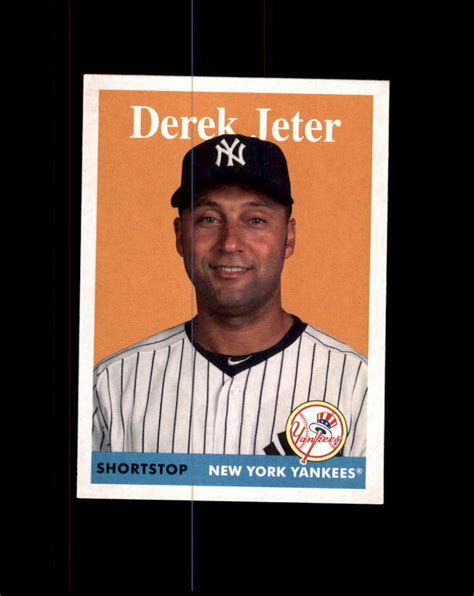 2019 Topps Archives Derek Jeter 1 Yankees Ebay