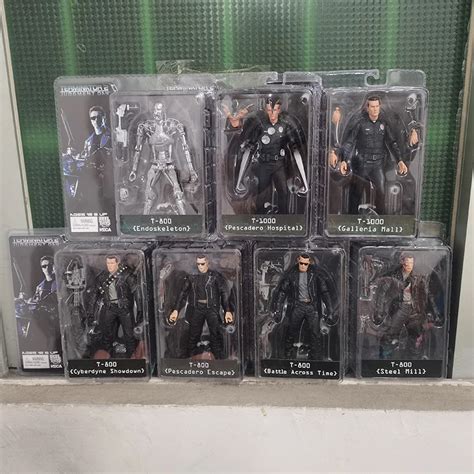 Neca Terminator Julgamento Dia Endoskeleton Pvc Action Figure Filmes Cl