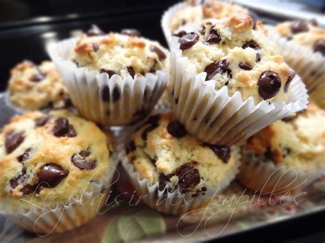 Le Plaisir Des Papilles Muffins Aux Brisures De Chocolat