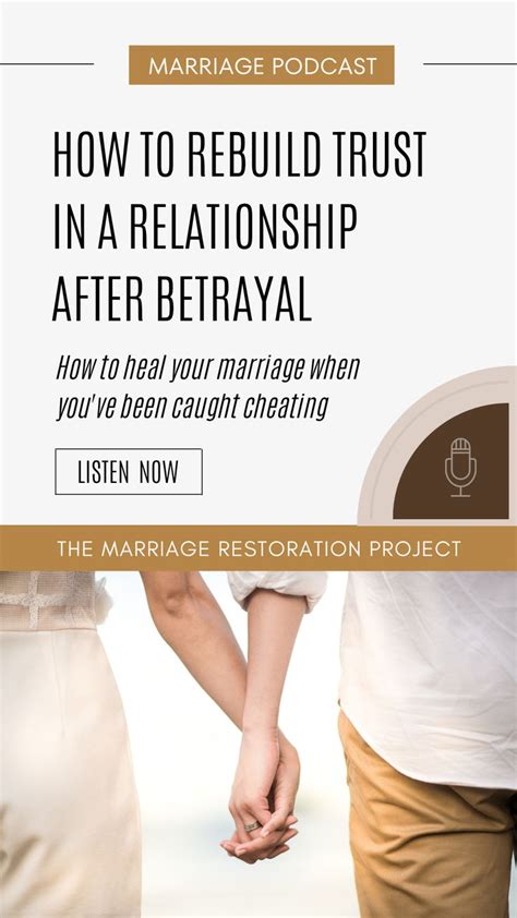 How To Rebuild Trust In A Relationship After Betrayal Rebuilding Trust Marriage Restoration