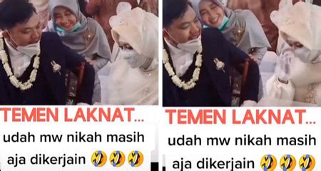 Viral Pengantin Pria Kena Prank Saat Hendak Akad Nikah Kocaknya Bikin