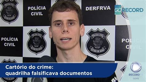 Cart Rio Do Crime Quadrilha Falsificava Documentos Youtube