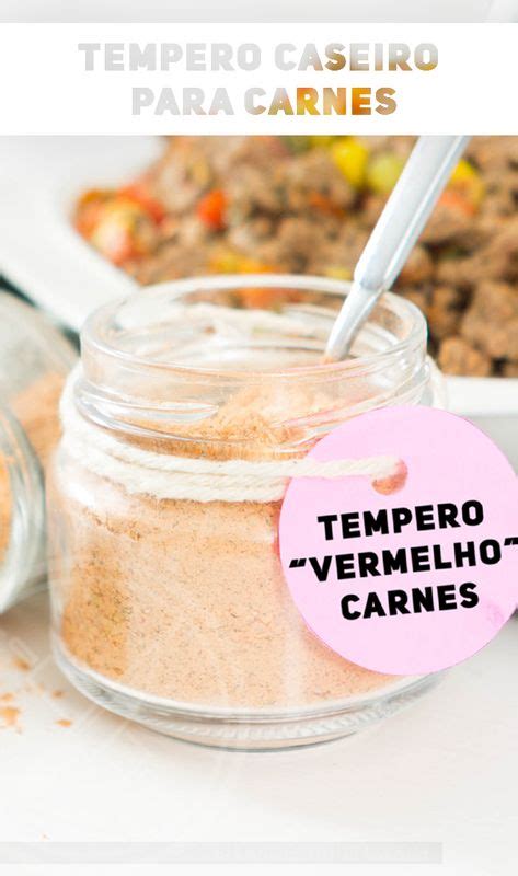 Tempero Vermelho Em P Para Carnes Receita Temperos Tempero