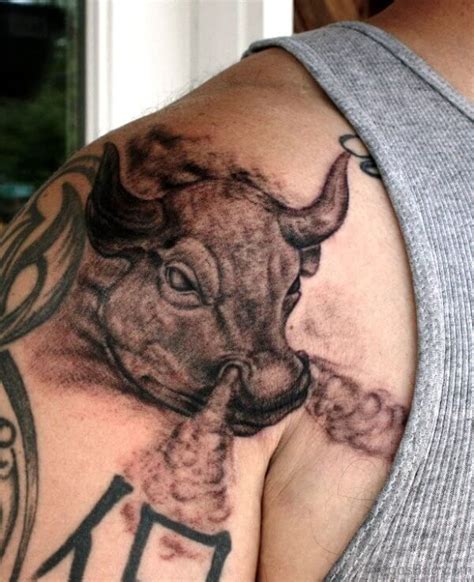 Bull Head Tattoo Ideas For Men Women Petpress Bull Tattoos