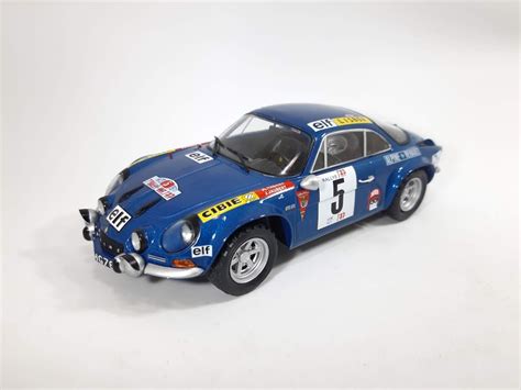 Alpine Renault A110 1800 Rali Internacional TAP 1973 Thérier