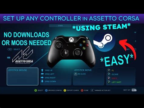 How To Use Any Controller On Assetto Corsa Pc Only Using Steam