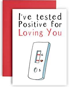 Huxters Funny Birthday Card For Her Positive I Love You Anniversary