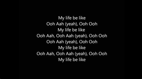 Grits My Life Be Like Ooh Aah Lyrics HD YouTube