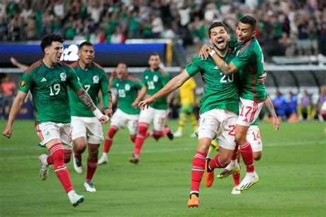 La Jornada El Tri Golea A Jamaica Y Es Finalista En La Copa Oro