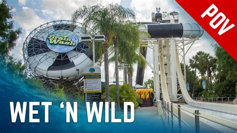 Legendary Water Rides At Wet N Wild Orlando 2016 Version Pov Youtube