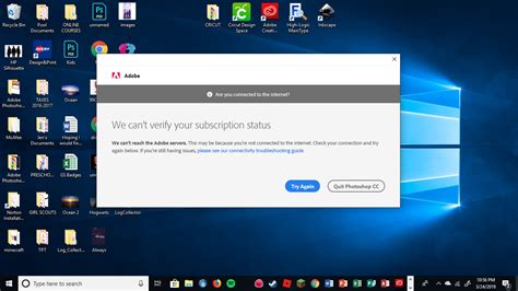 We Can T Verify Your Subscription Status Adobe Community 10388024