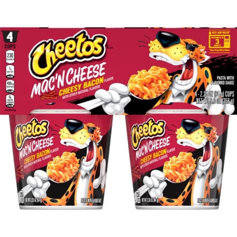 Cheetos® Mac'n Cheese Cheesy Bacon Cup, 4 ct / 2.25 oz - Kroger