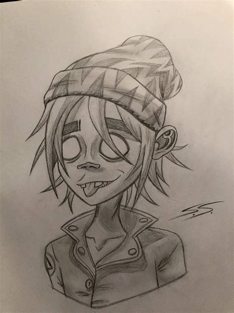 New Sketch Gorillaz Amino