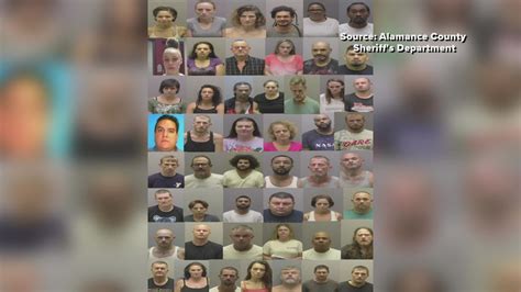 Alamance Co Drug Bust Leaves Dozen Of People Arrested Wfmynews2