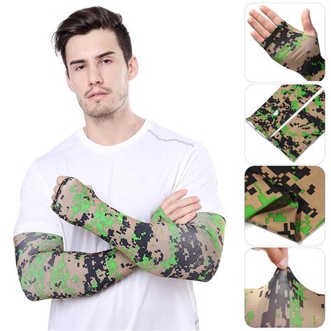 2pcs Upgrade Sunscreen Cooling Arm Sleeves Cover Sports Uv Sun