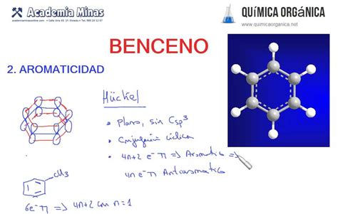 Benceno Aromaticidad Y Aplicaci N De Las Reglas De Huckel Youtube