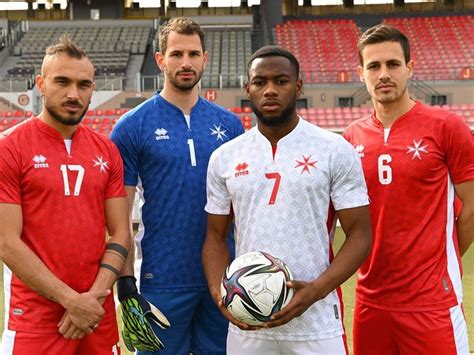 Malta 2022 Errea Kits Released The Kitman