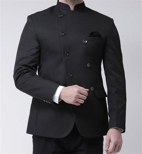 Traditional Wedding Black Jodhpuri Suit Ethnic Dinner Jacket Etsy