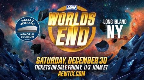 Two New Championship Bouts Set For AEW Worlds End 2023 - PWMania ...