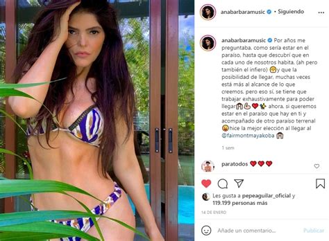 Ana Bárbara bikini la cantante luce su cuerpo en traje de baño y la critican