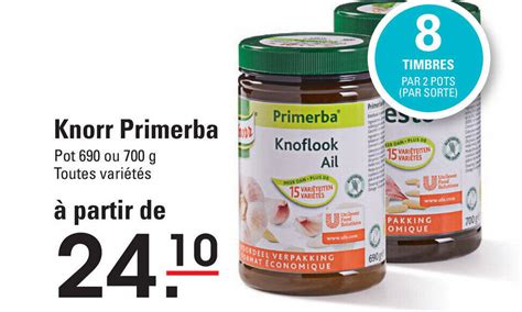 Knorr Primerba 700 G Promotie Bij Sligro M