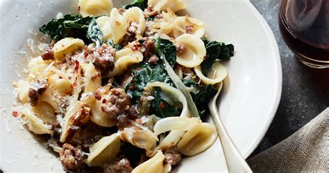 Orecchiette With Kale Fennel And Sausage Eyeswoon