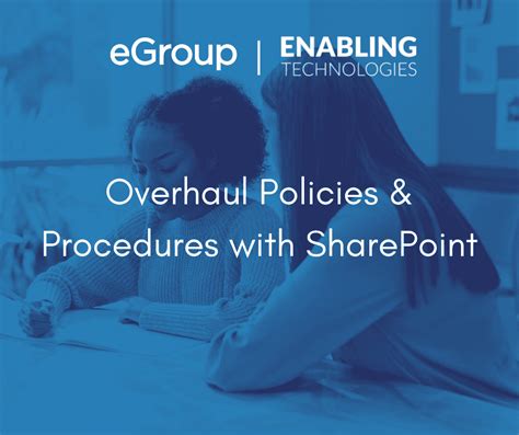 Overhaul Policies Procedures With Sharepoint Egroup Enabling