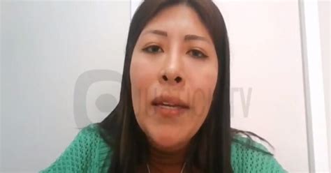 Betssy Chávez Poder Judicial Evalúa Hoy Cese De Su Prisión Preventiva