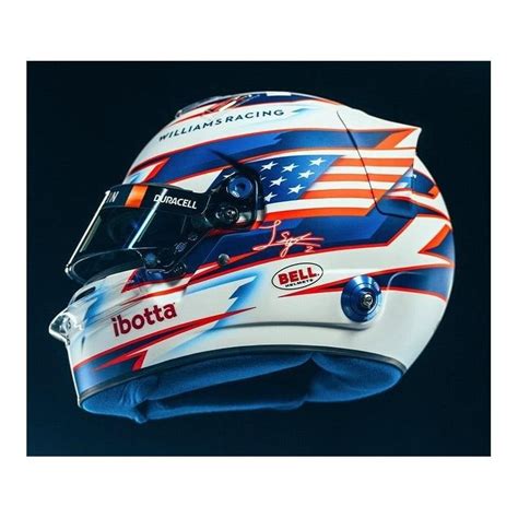 Casque Helmet Logan Sargeant Williams F Spark Hf