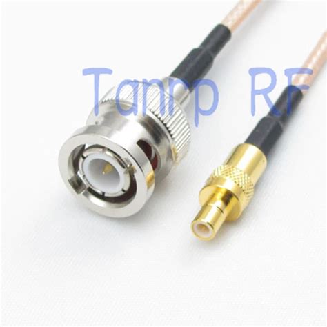 In Bnc Male Plug To Smb Male Plug Rf Adapter Connector Cm Pigtail