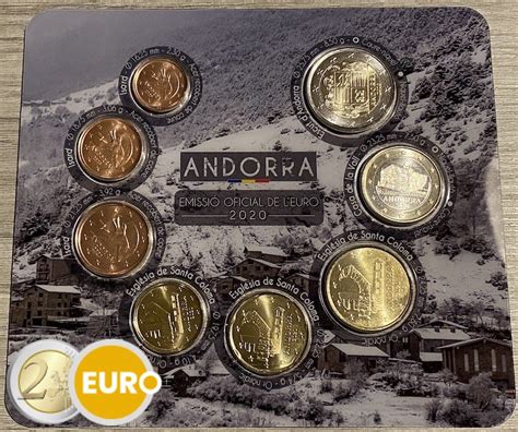 Serie De Euro Bu Fdc Andorra C Ntimo A Euros