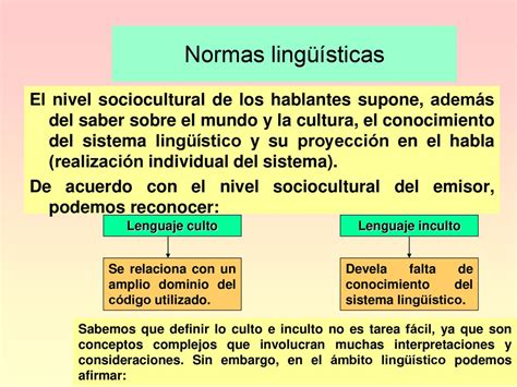 Situación Comunicativa y Normas Lingüísticas ppt descargar