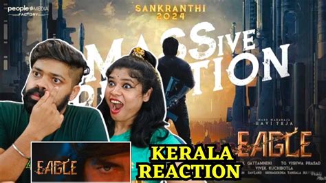 EAGLE Title Announcement REACTION Malayalam Ravi Teja Anupama