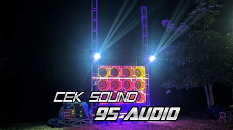 Cek Sound Audio Feat Sdt Lighting Youtube