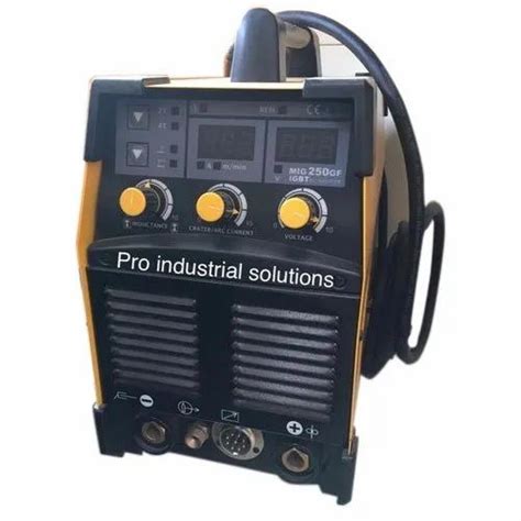 Single Phase 250amp Mig Welding Machine Model Namenumber Pro 250gf